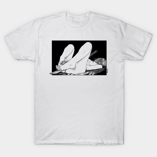 Le compagnon fidèle (The Faithful companion) T-Shirt by apolloniasaintclair